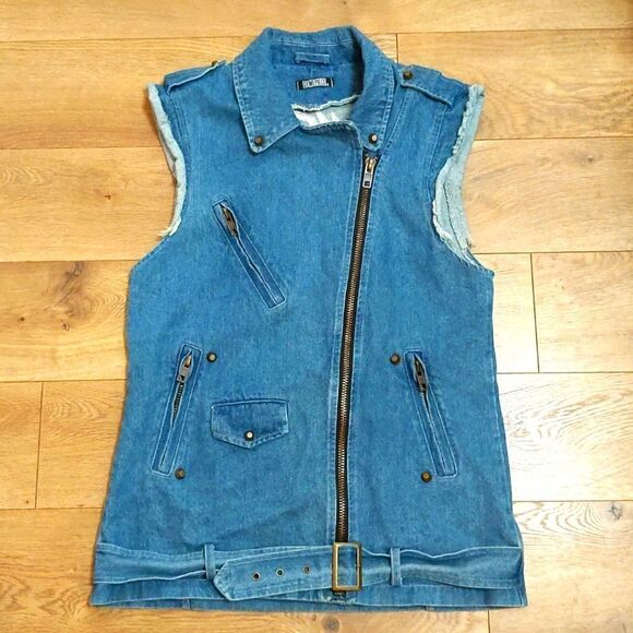 dxmepiece denim vest S/M - Picture 1 of 11